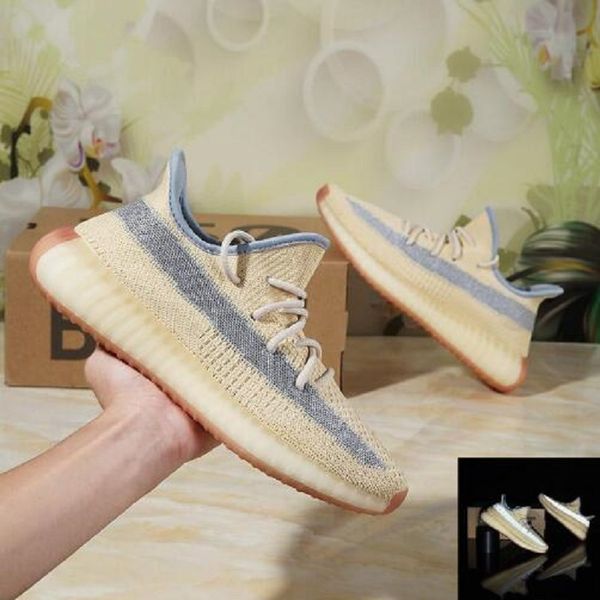 

kanye west blue tint sulfur israfil abez eliada tie-dye reflective men women sneakers zyon cloud white belgua zebra bred running shoes