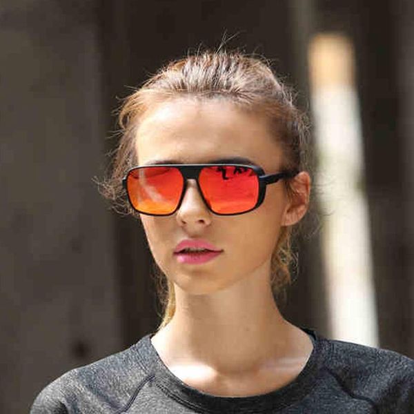 

2020 futuristic sunglasses women men polarized rectangle driving glasses polaroid steampunk goggle feminino uv400, White;black