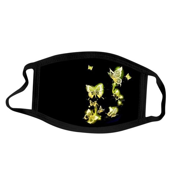 

colorful printing fabric face mask butterfly protection mask washable earloop mask mouth caps mascarillas wmtpqp xhlove