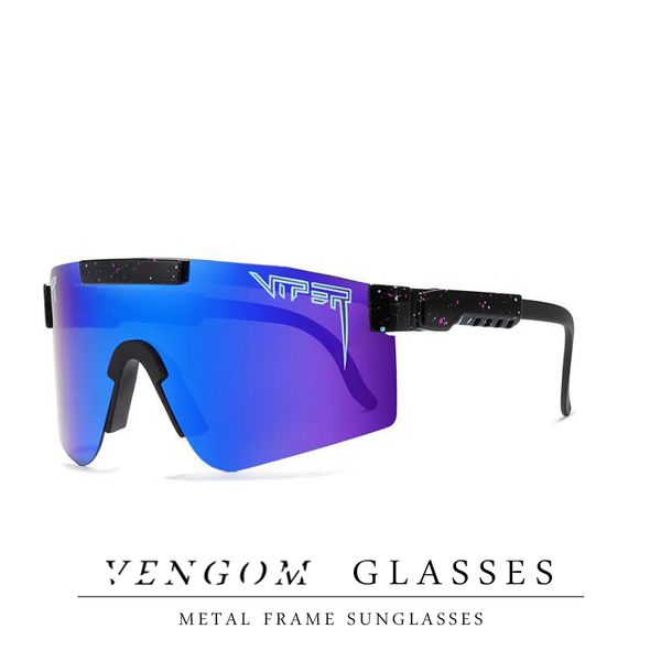 

original pit viper sport google tr90 polarized sunglasses for men/women outdoor windproof eyewear 100% uv mirrored lens, White;black