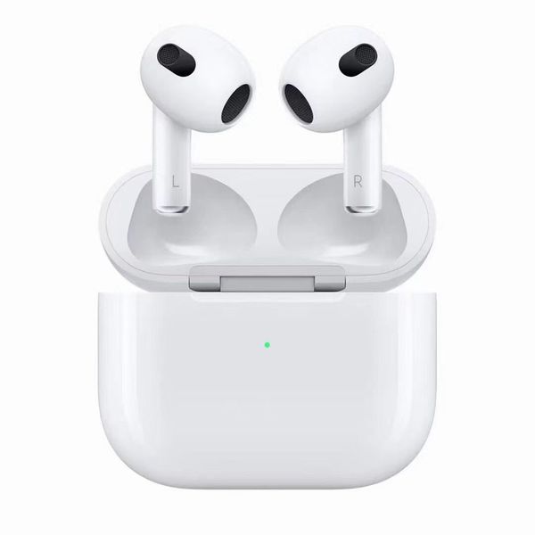 

airpods 3rd generation gen 3 pro earphones pop up window hinge wireless charging bluetooth headphones earbuds sealed headset h1 w1 for apple
