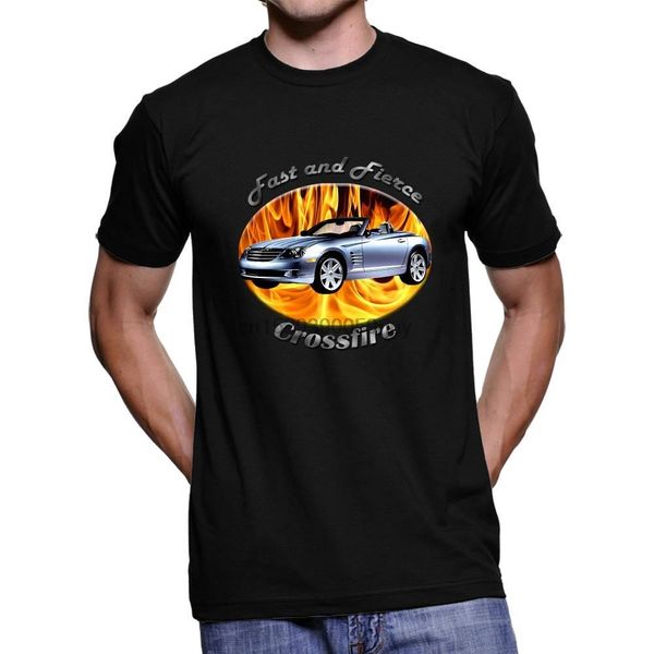 

спорт chrysler crossfire roadster быстро и fierce мужчины темная футболка