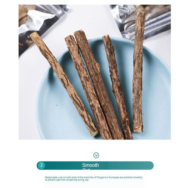 

5pcs natural catnip pet cat molar toothpaste stick cat snacks sticks pet cleaning teeth 5pcs jllmmm