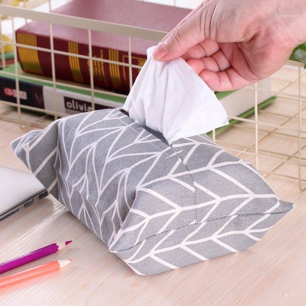 

tissue boxes & napkins cute cartoon box, napkin paper towel box cotton and linen car home decoration portable small bag bag1