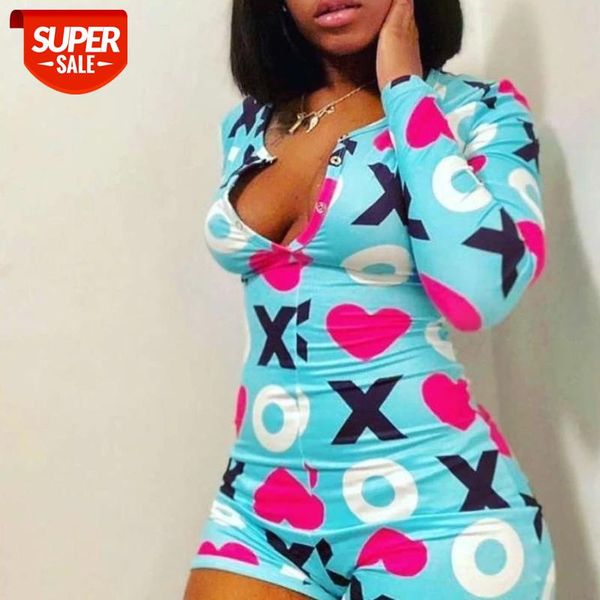 

women one piece pajamas nightwear printed jumpsuit rompers new deep v-neck sleeveless bodycon jumpsuit summer #vb9y, Black;white