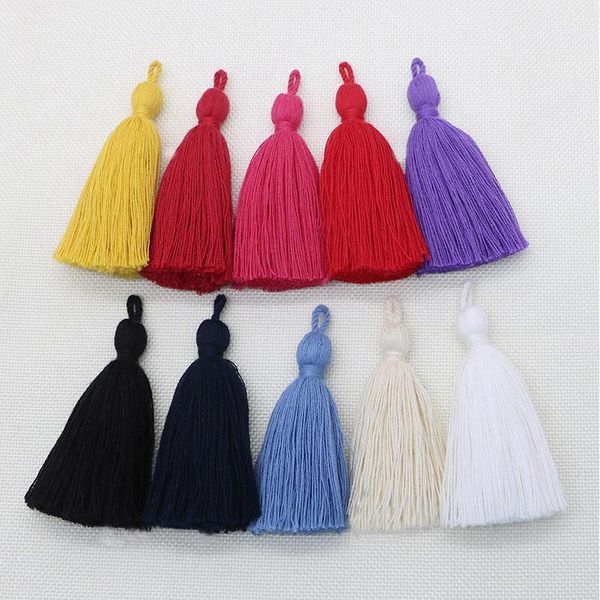 

5pcs 8cm pure cotton tassel fringe diy craft supplies jewelry curtains decor material tassel trim garments accessories tassels h wmthbh