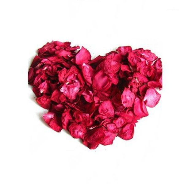 

decorative flowers & wreaths 100% natural rose petals fragrance dried real red flower wedding party table confetti decoration biodegradable