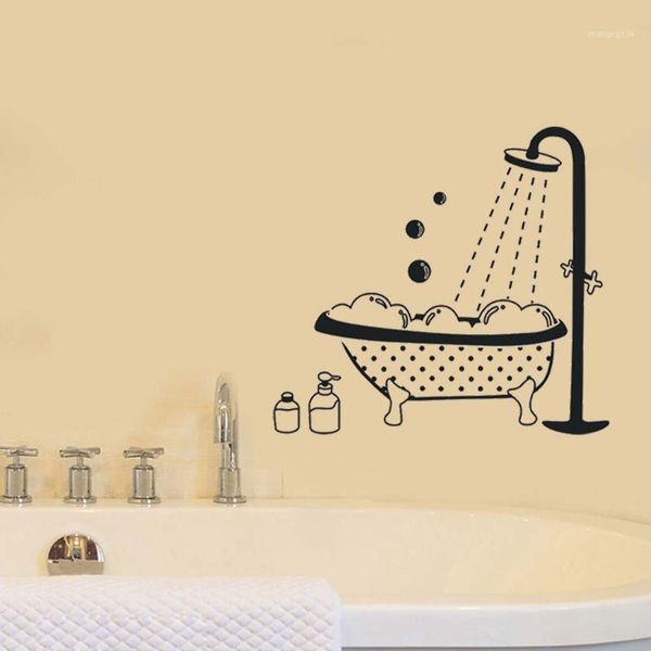 

2020 happy bubble small bathtub pvc sticker wall sticker living room decoration for home for car sofa bed room livingroom1