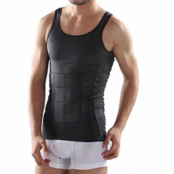 

running jerseys summer xl men corset body slimming tummy shaper vest belly waist girdle shirt shapewear young shirt1, Black;blue
