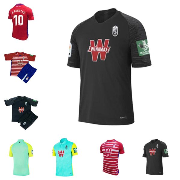 

2020 2021 new granada soccer jerseys 20 21 granada club de fútbol jersey carlos fdez d.machis machis soldado puertas soccer football shirt, Black;yellow