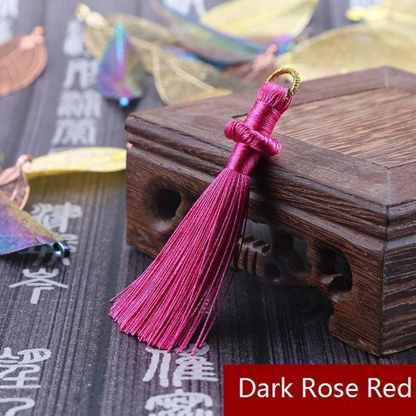 

mibrow 5pcs lot 8cm long multicolor cotton silk tassel cords for earrings charm pendant satin tassel jewelry making findings h qyldqp