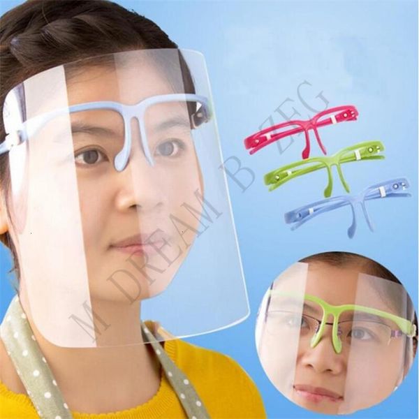 

shield transparent diy high 5 clear colors quality anti dust fog spatter mist kitchen oil-splash protective apet face ma