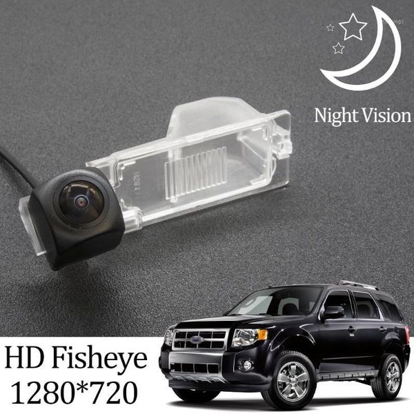 

owtosin hd 1280*720 fisheye rear view camera for escape/mercury mariner 2008-2012 car reverse parking accessories1
