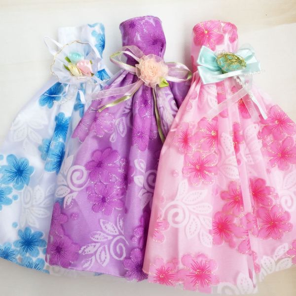 

lovely too 10pcs clothes dolls fashion princess dress set baby born doll accessories high shose toys for girls