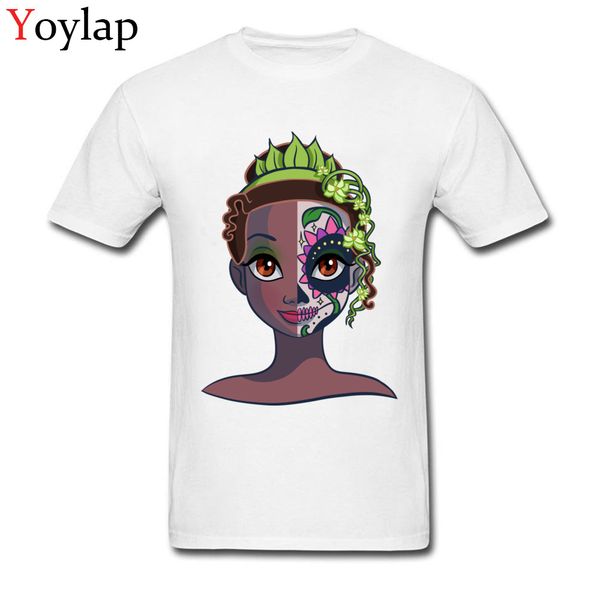 

sugar skull series frog princess casual for summer tees s short sleeve coupons o neck sport hooded sweatshirt hoodie men t shirt