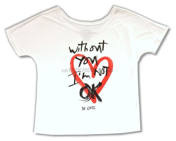 

dixie chicks not ok womens ladies scoop neck white crop shirt new soft harajuku tee shirt sport hooded sweatshirt hoodie