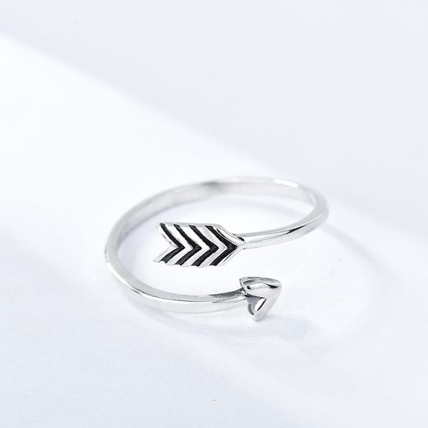 

s925 sterling silver creative cupid's arrow personalized ring