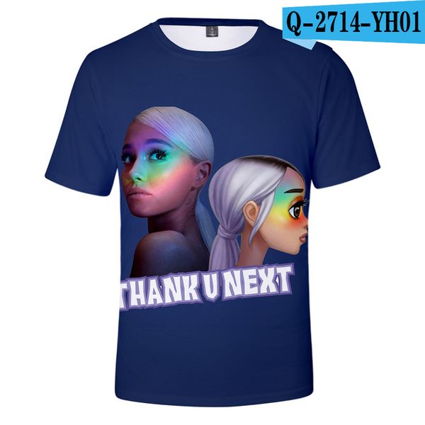 

ariana grande thank u next tumblr 3d print shirts hippie oversized kawaii men clothing