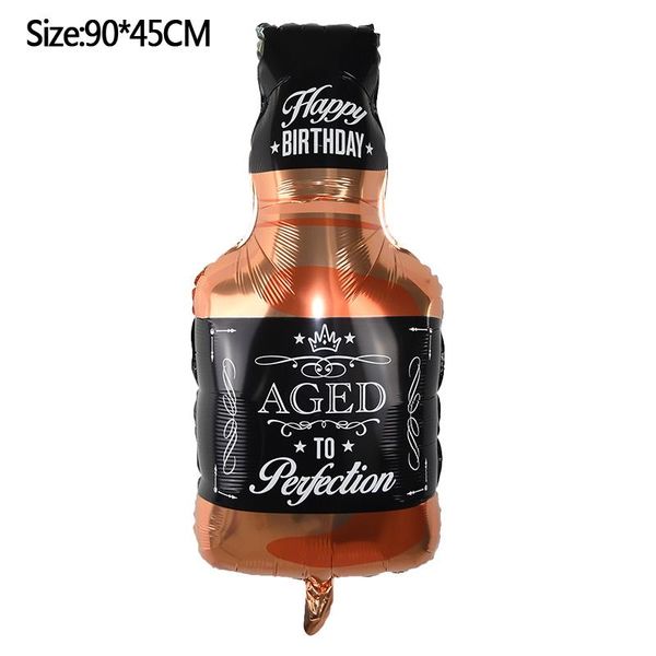 

1шт годовщины свадьбы партии фольга воздушные шары бутылка шампанского / кубок пива / день рождения торт баллоны свадебные украшения день ро
