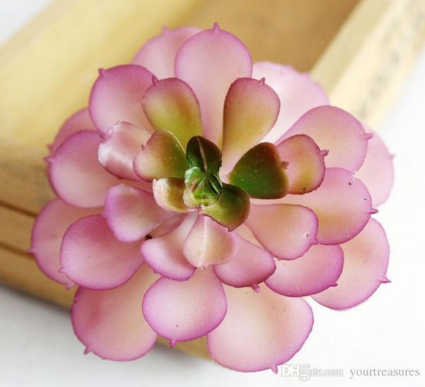 

(6 pcs/lot) the simulation of succulents plants jewel artificial plants for docoration artificial wholesale flower