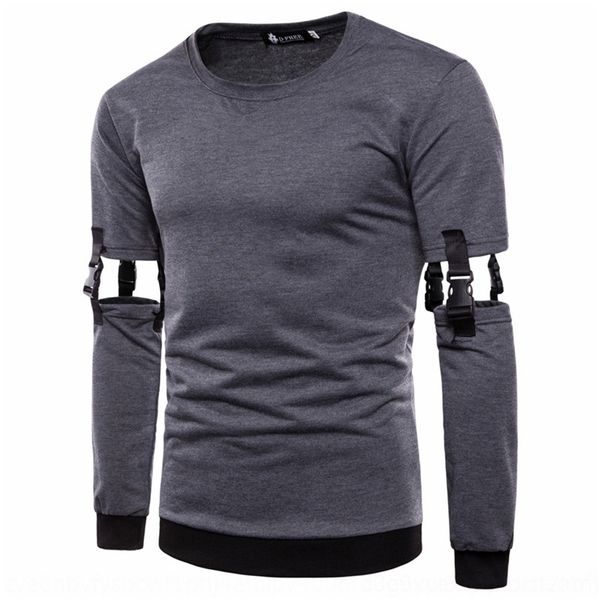

pfkf8 new crew detachable sleeve crew neck for autumn winter 2020 casual casual detachable pullover sportswearsportswear sportswearsleeve ne, Black