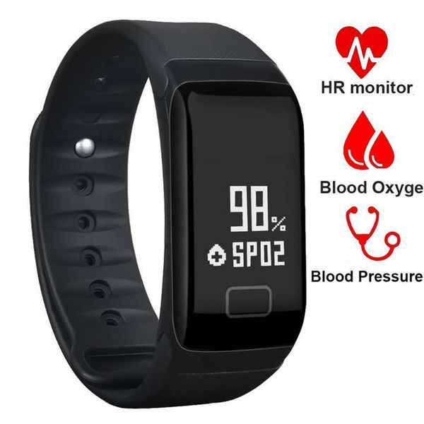 

intelligent f1 men's wristband, waterproof electronic watch, heart rate and blood prsure control