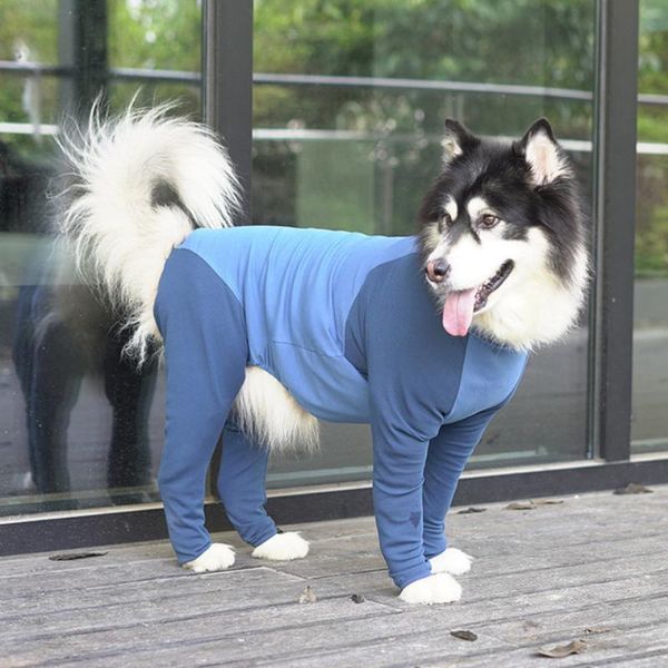

dog apparel large clothing jumpsuit pajama big outfit border collie samoyed husky labrador golden retriever alaskan malamute clothes