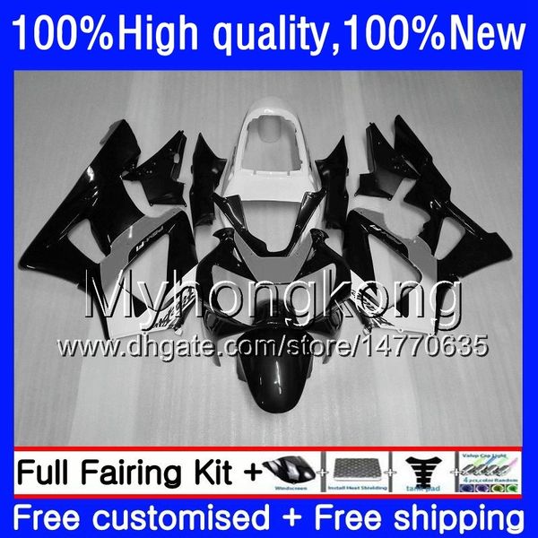 Kit para Honda CBR 929RR 900 929 Preto RR branco 00 01 2000 2001 50HM.121 CBR900 RR CBR 900RR 929CC CBR900RR CBR929RR CBR929 RR 00 01 Fairing