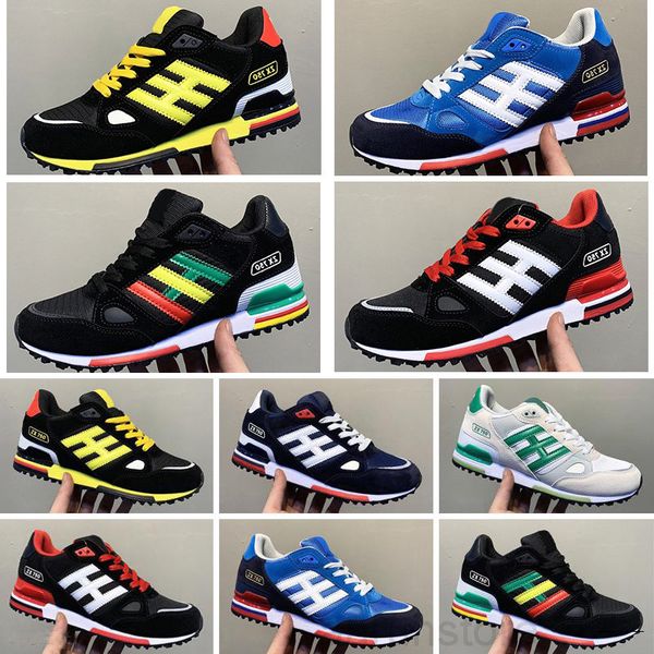 

2021 originals zx750 casual shoes fashion suede patchwork athletic wholesale zx 750 breathable comfortable k2r5, Black