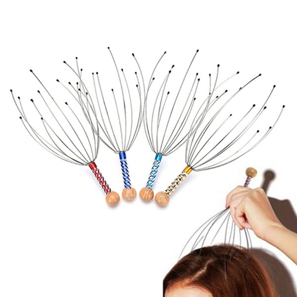 

1pc head massager neck massage ocs scalp stress relax spa wholesale #99988