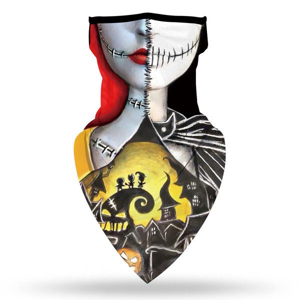 

christmas halloween cosplay the joker nightmare before killers motorcycle cycling neck scarf masks bandana headband balaclava