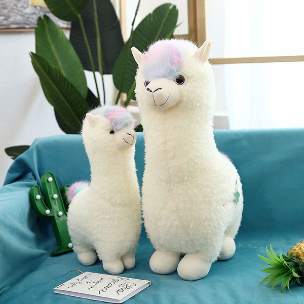 

new dream beast colors humps, large sheep hug, color grass mud horse doll girl gift