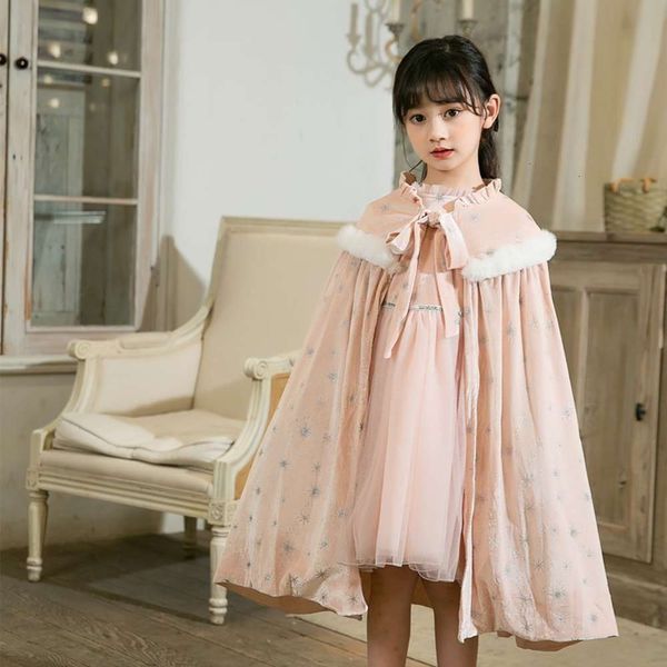 

piece winter plush two drs cape princs girls aisha skirt, Red;yellow