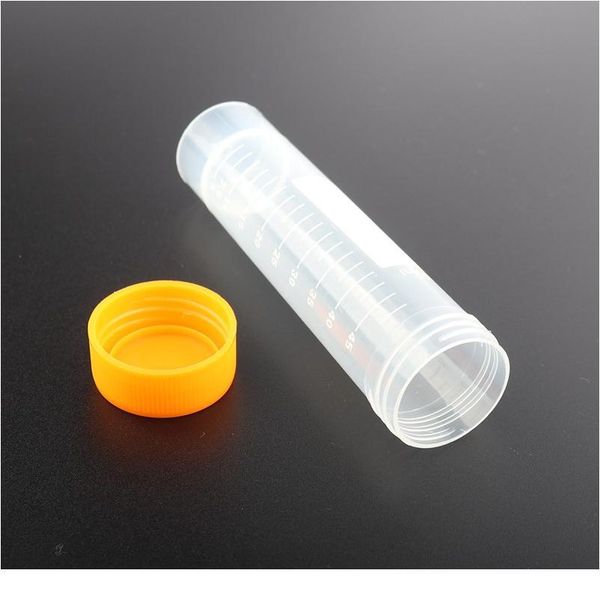 

10pcs 30*115mm 50ml standing storage bottles home garden fruit seeds container plastic transparent centrif bbylic