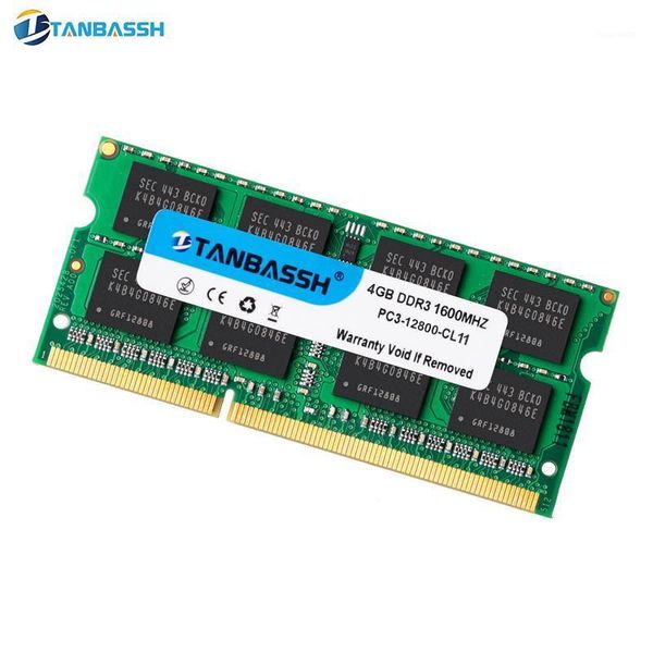 

tanbassh sodimm ram memory 1.5v lapddr3 2gb 4gb 8gb ddr3 pc3 10600 1333mhz pc3 12800 1600mhz 204pin1