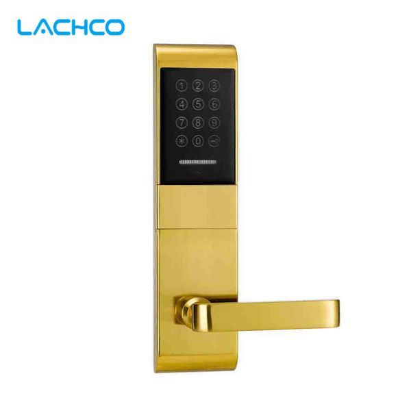 

electric door lock touch screen password, card, key digital code electronic lock smart entry l16078sg