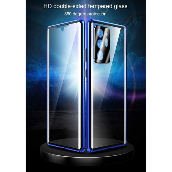 

double sided glass case for samsung galaxy note 20 ultra s20 plus m31 caver with camera lens protector magnetic ph wmtpar