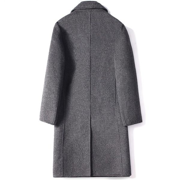 

2021 men's jacket quality winter wool coat coats 4hpl, Black