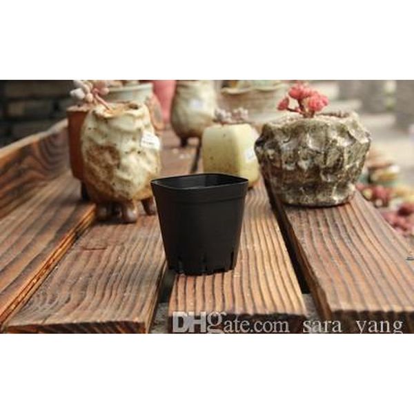 

plastic flowerpot mini multicolour square succulents breed base special purpose basin the bottom is more breathable wmtwvb bdenet