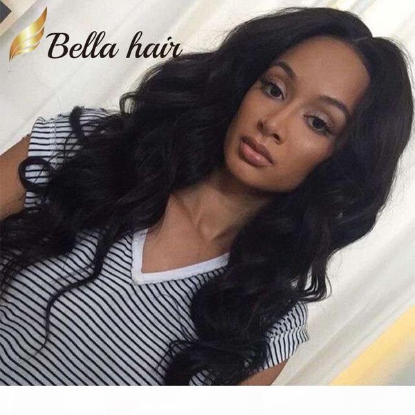 

hair wigs for black women body wavy front full lace wigs peruvian virgin human hair bella hair ing, Black;brown