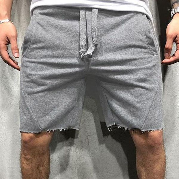 

men casual shorts pokect gym sports fitness pants loose workout summer jogging running bodybuilding sweatpants trouser plus size1, White;black