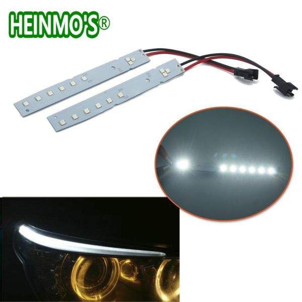 

smd led eyelid eyebrow light modules for e60 lci 5 series 528i 535i 550i m5 2008 2009 2010 hid matching xenon white