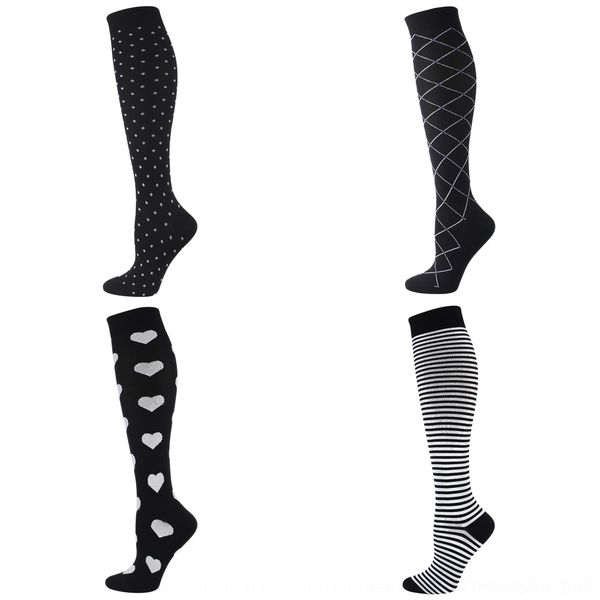 

cgekn calf sports venous stockings elastic miracle pressure calf sports pressure compression miracle compression stockingssocks venous elast, Black