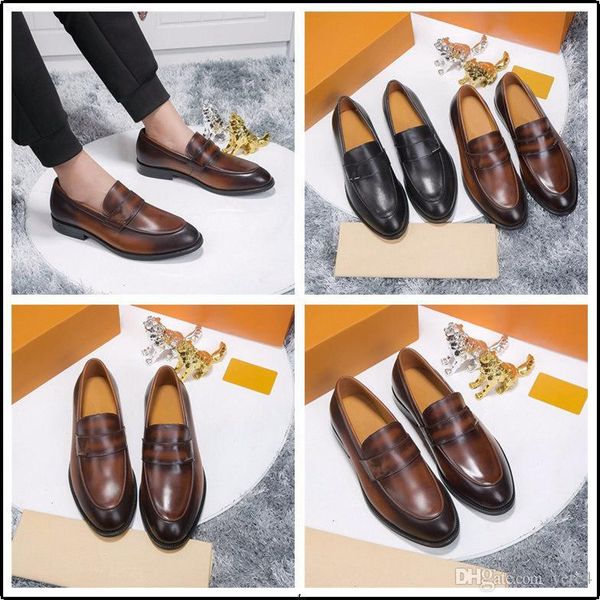 

new spring fashion oxford business men designer dress shoes luxury soft casual breathable men's flats zip men's suit, Black