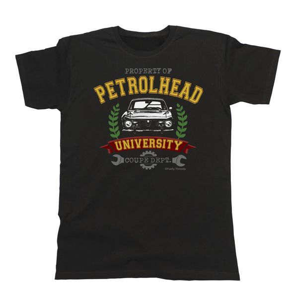 

fashion mens car t-shirt property of petrolhead university coupe dept. italian car fans gtv tee shirt sport hooded sweatshirt hoodie