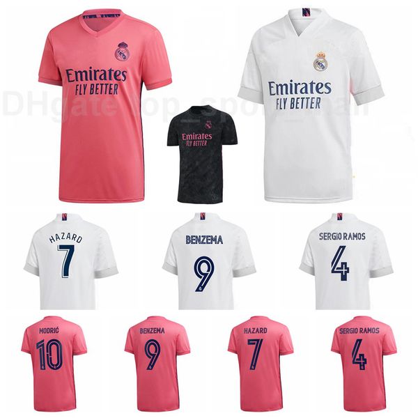 

20 21 soccer real madrid 25 vinicius jersey 20 asensio 7 hazard 5 varane 27 rodrygo 17 vazquez 18 jovic football shirt kits, Black;yellow