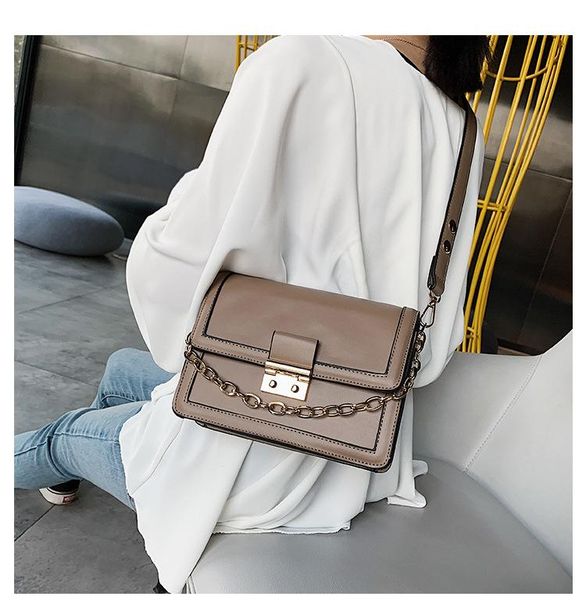 

luxury solid color shoulder bags female pu leather handbags designer handle bag 19 new crossbody bags for women