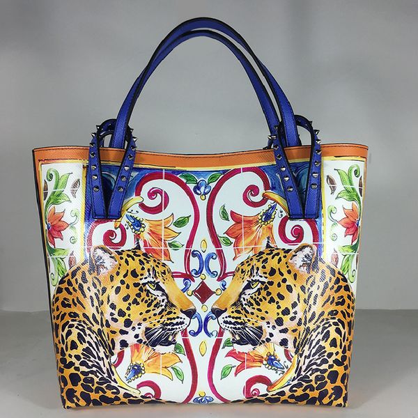 

2019 girl fashion bags women's handbag doodle bag shoulder bag cartoon animal c0121