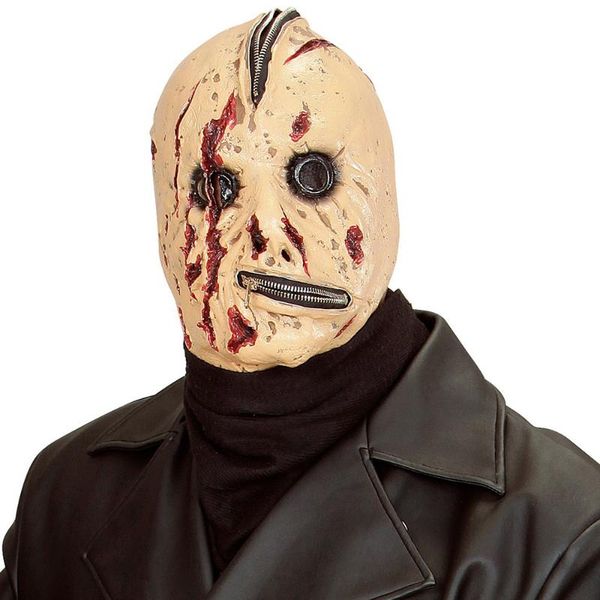 

patygr horror zipper mask zip zombie scary latex halloween fancy mask fancy dress costume