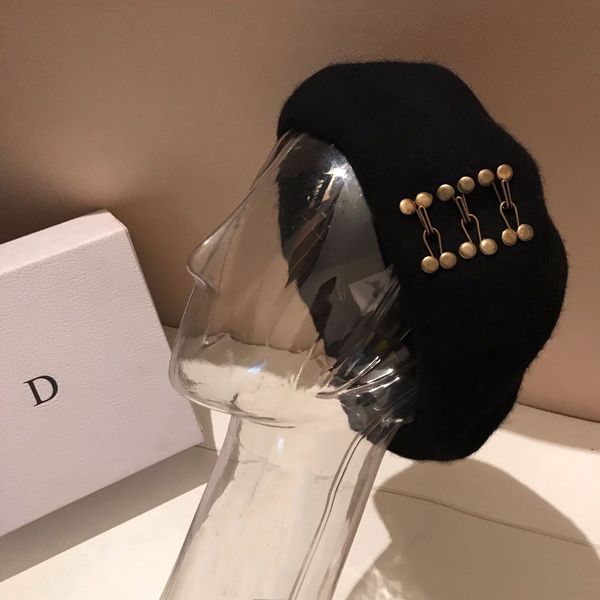 

tmg6 t-mao women girl lady wool fashion beret beanie hat men039;s caps vintage plain beret hats solid color elegant winter winter caps